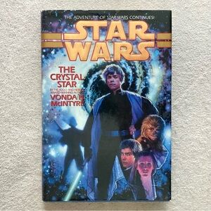 Vintage Star Wars “The Crystal Star” Hardcover Book by Vonda N. McIntyre-Collect